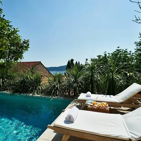 Luxury Lemonia Near Dubrovnik Heated Pool & Sea View
